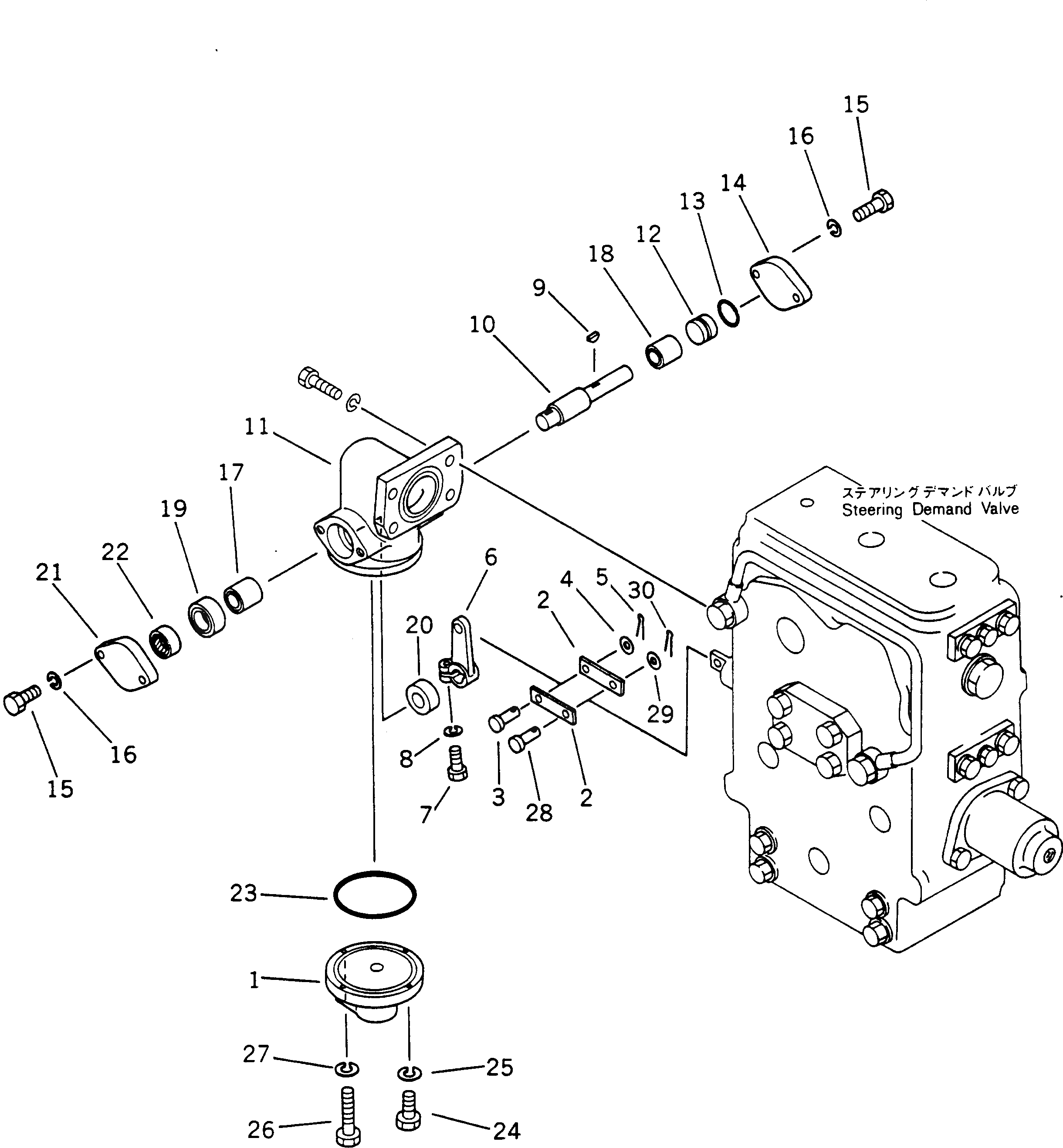 Проставка 701-32-35210 Komatsu