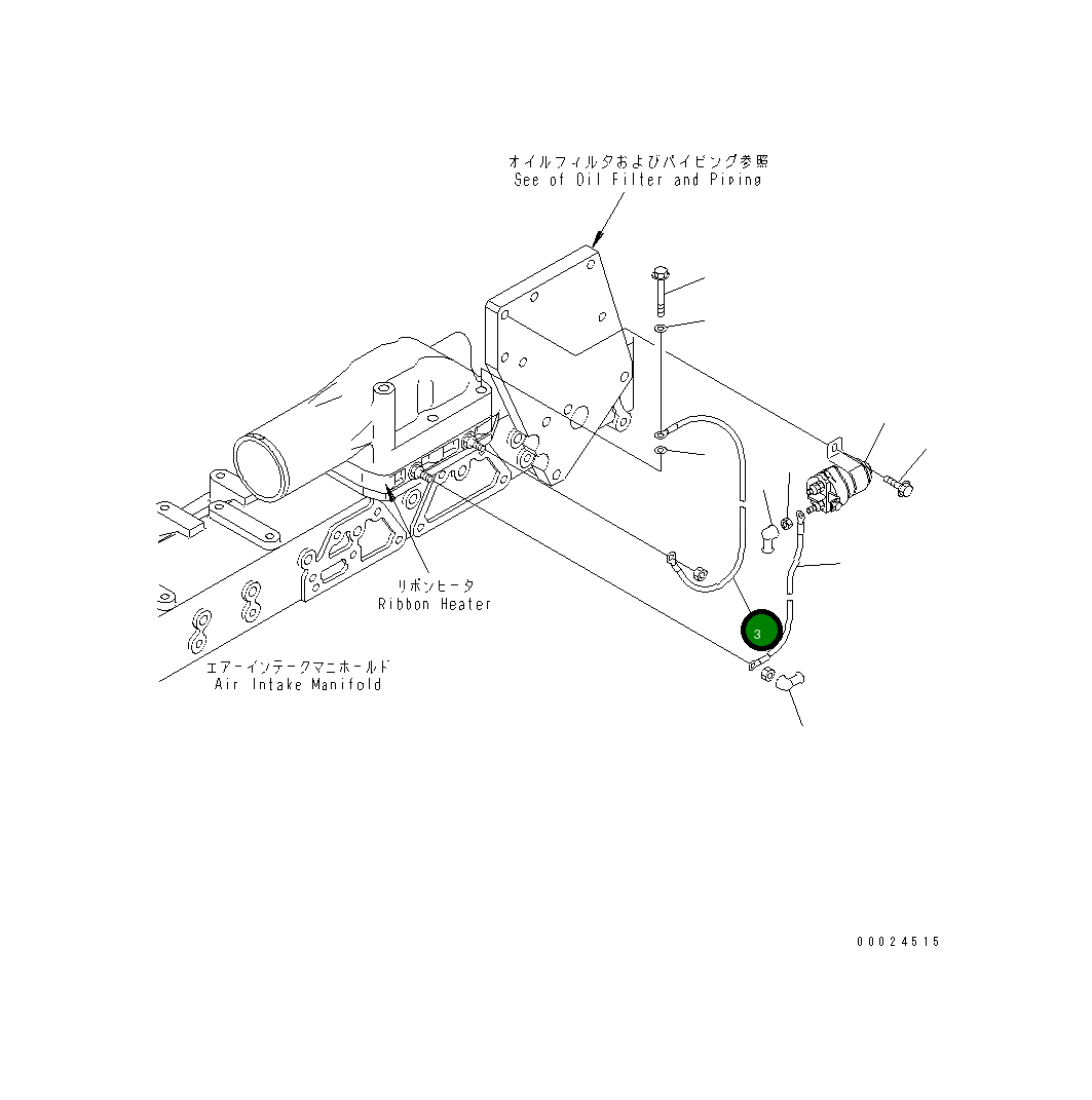 Провод 6212-82-4350 Komatsu