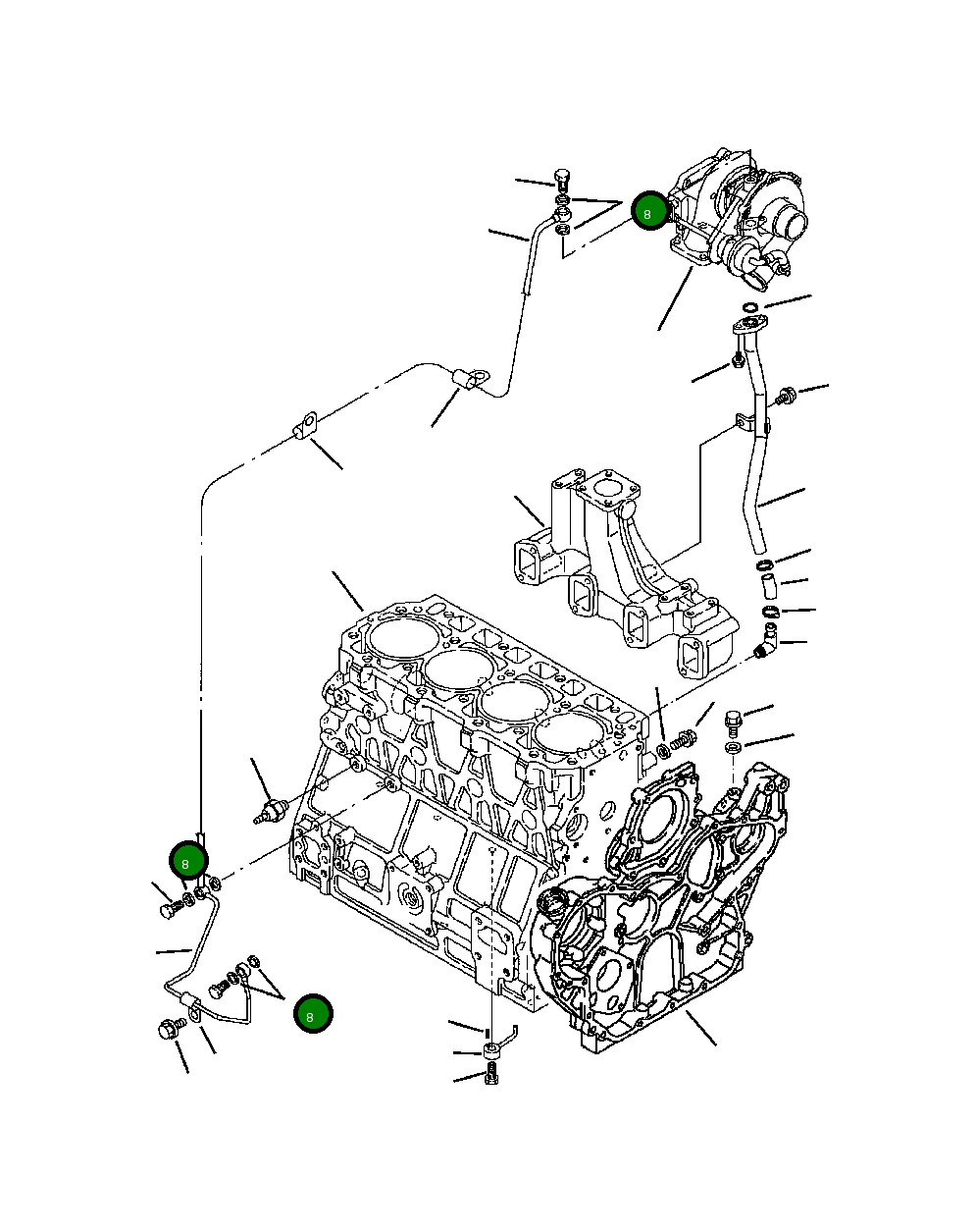 Прокладка YM234141-00000 Komatsu