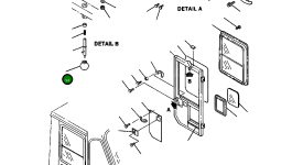Ручка 421-925-A980 Komatsu