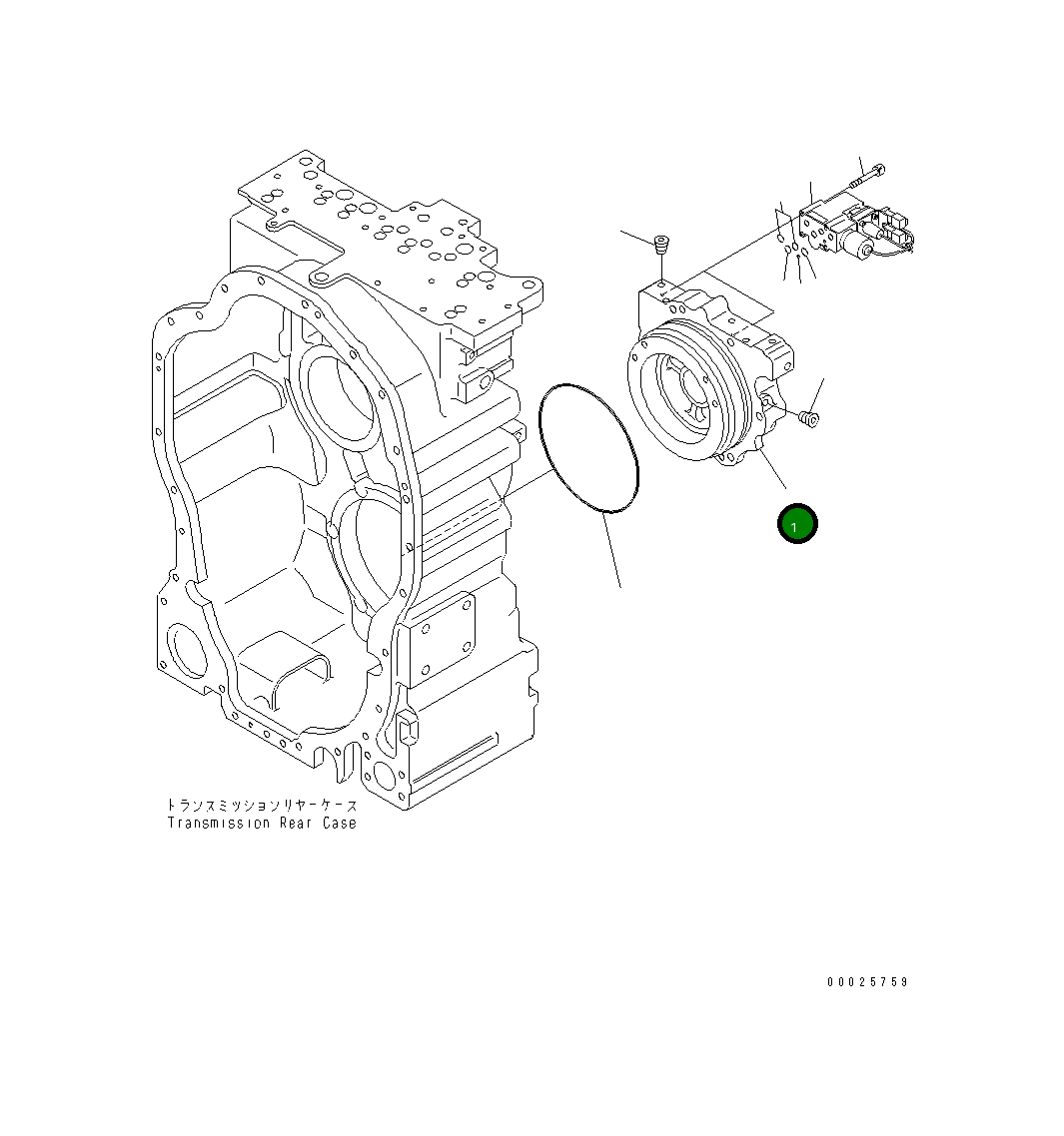 Седло клапана 23C-15-55111 Komatsu