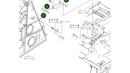 Регулировочная прокладка 207-46-31610 Komatsu