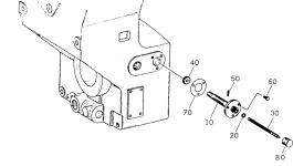 Прокладка BW052691 Komatsu