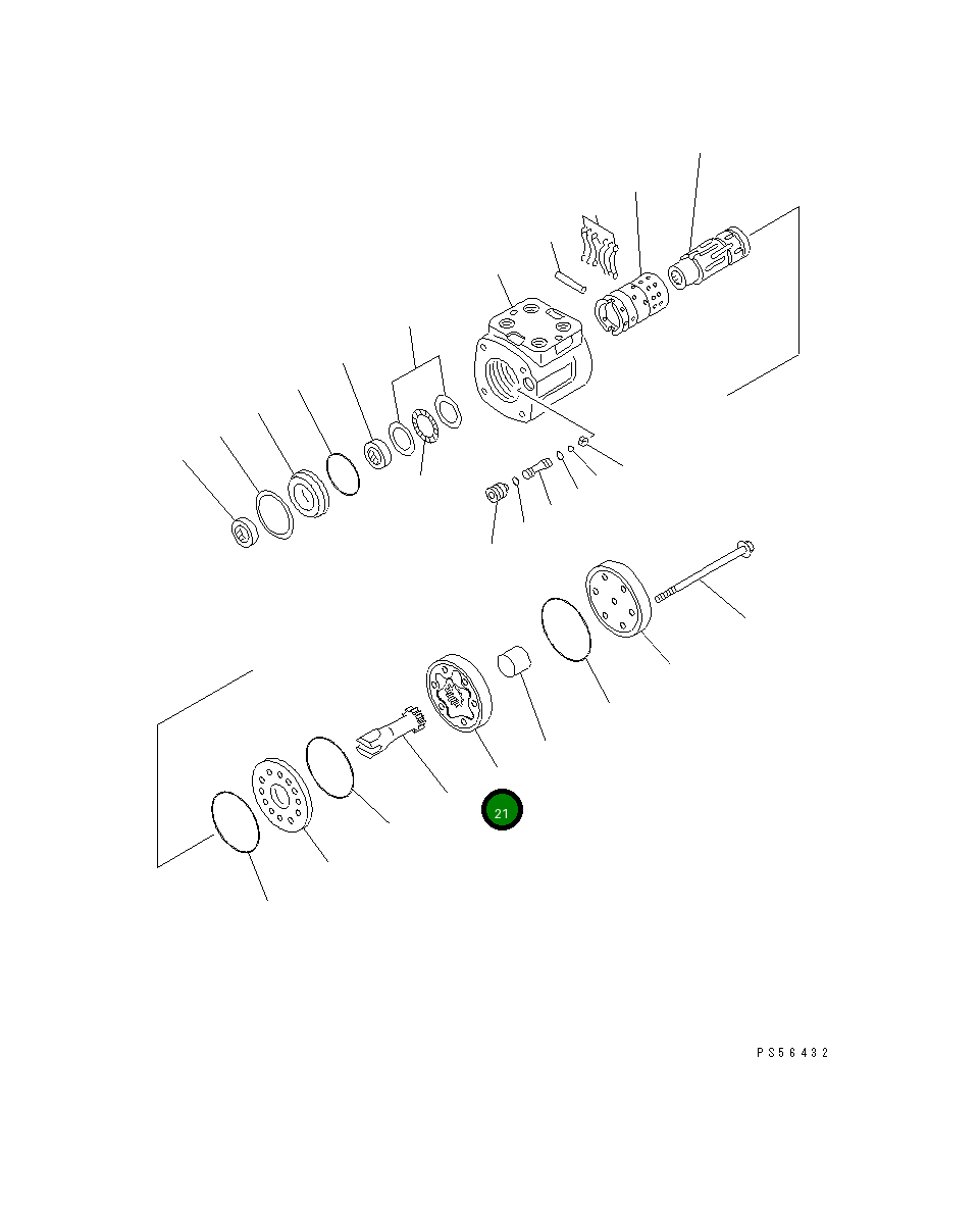 Привод 23B-40-11420 Komatsu