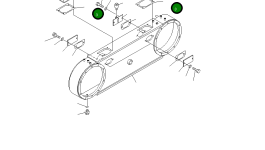 Прокладка 234-25-31142 Komatsu