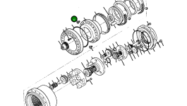 Пробка 1268 837 H1 Komatsu