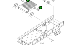 Регулировочная прокладка 8295-72-1241 Komatsu