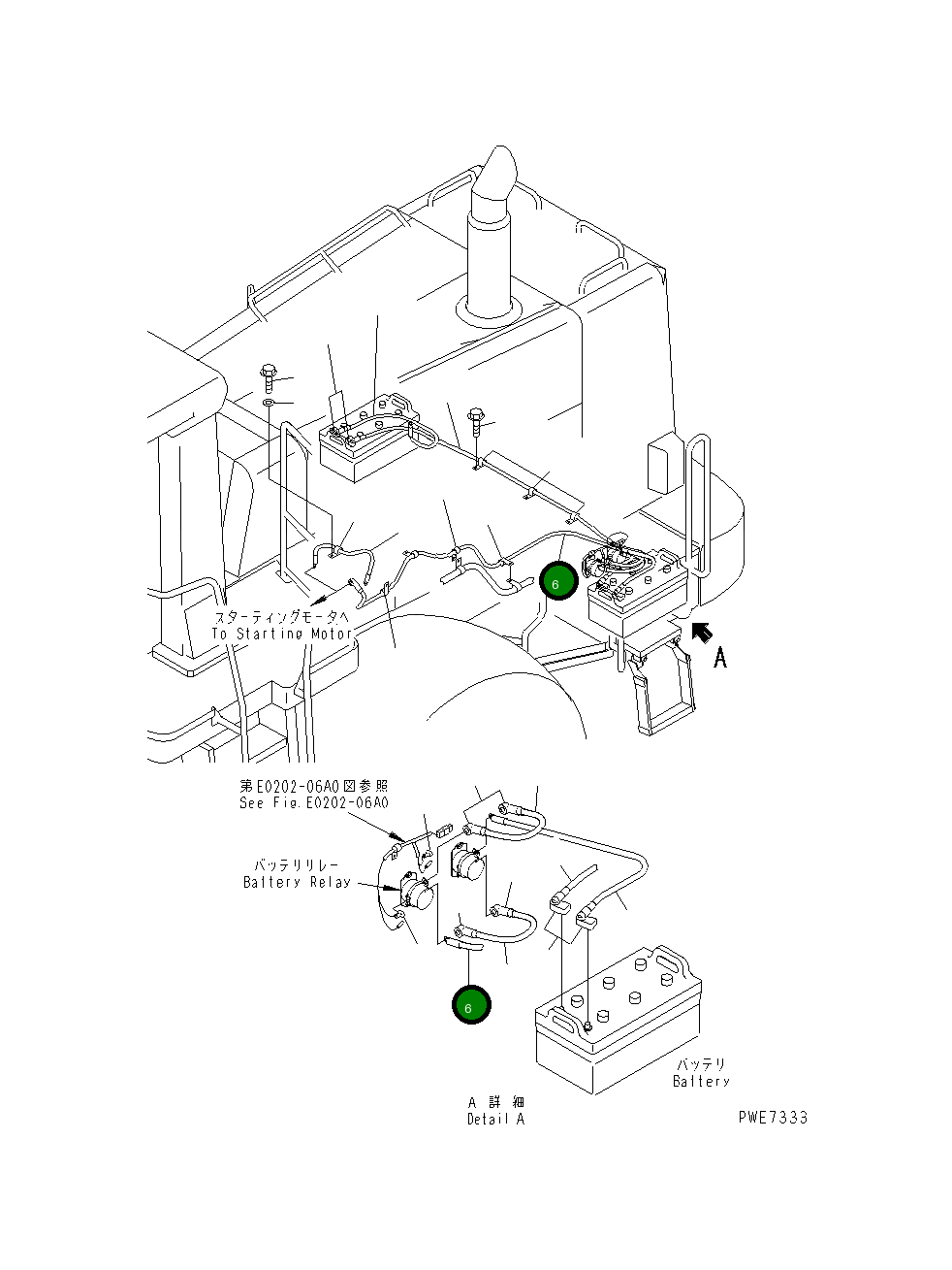 Провод 426-06-22172 Komatsu