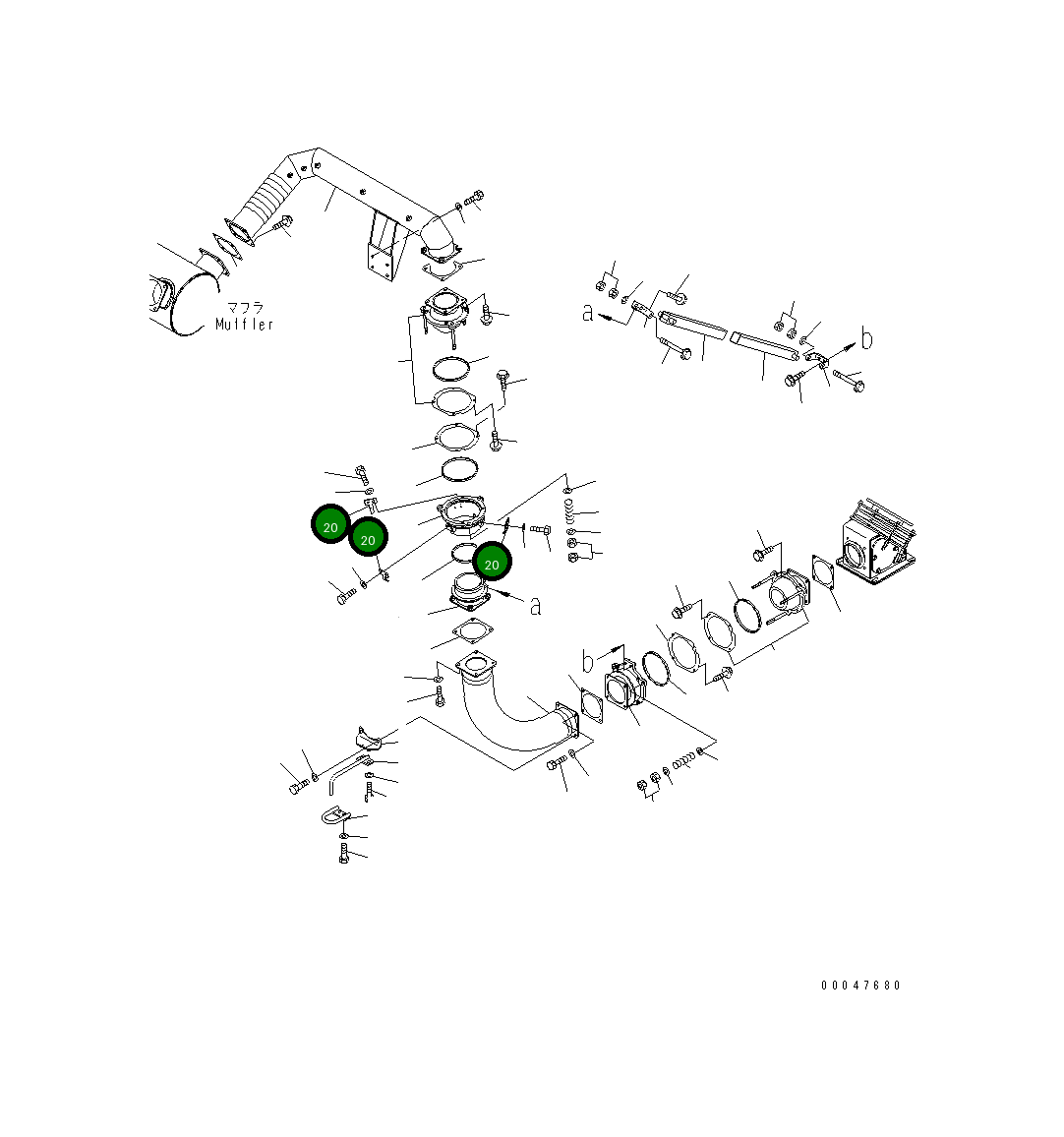 Пластина 56B-02-11324 Komatsu