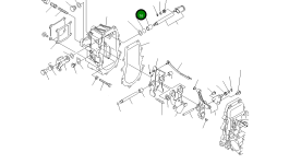 Проставка YM158552-61460 Komatsu