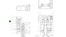 Поршень AH0335B Komatsu