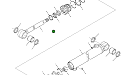 Прокладка 855661154 Komatsu