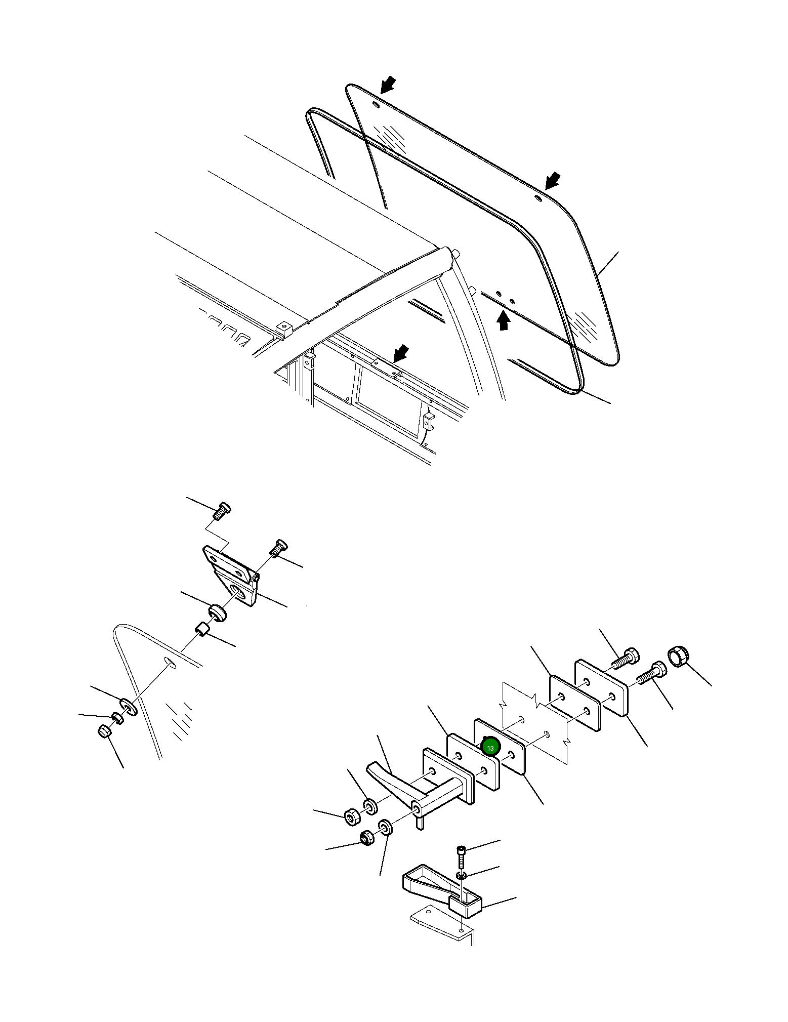 Проставка 395-56-13210 Komatsu