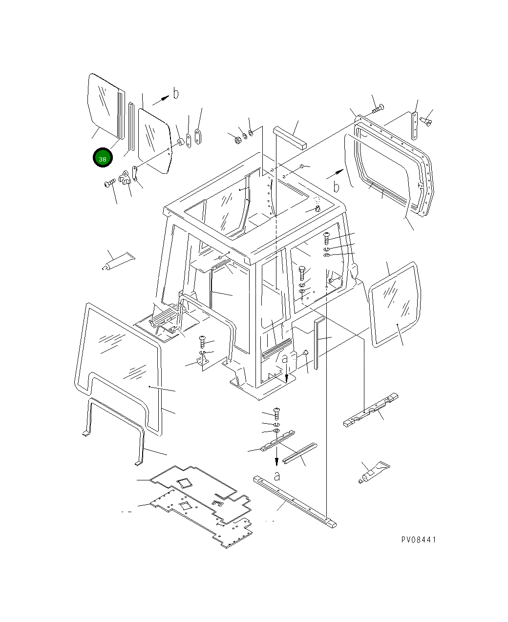 Рама 120-Y79-4810 Komatsu