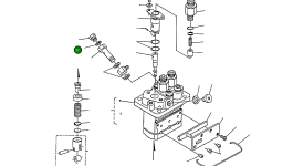 Прокладка 15841-9666-0 Komatsu