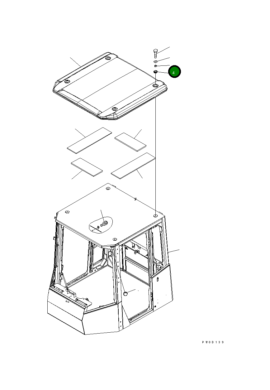 Проставка 424-926-3380 Komatsu