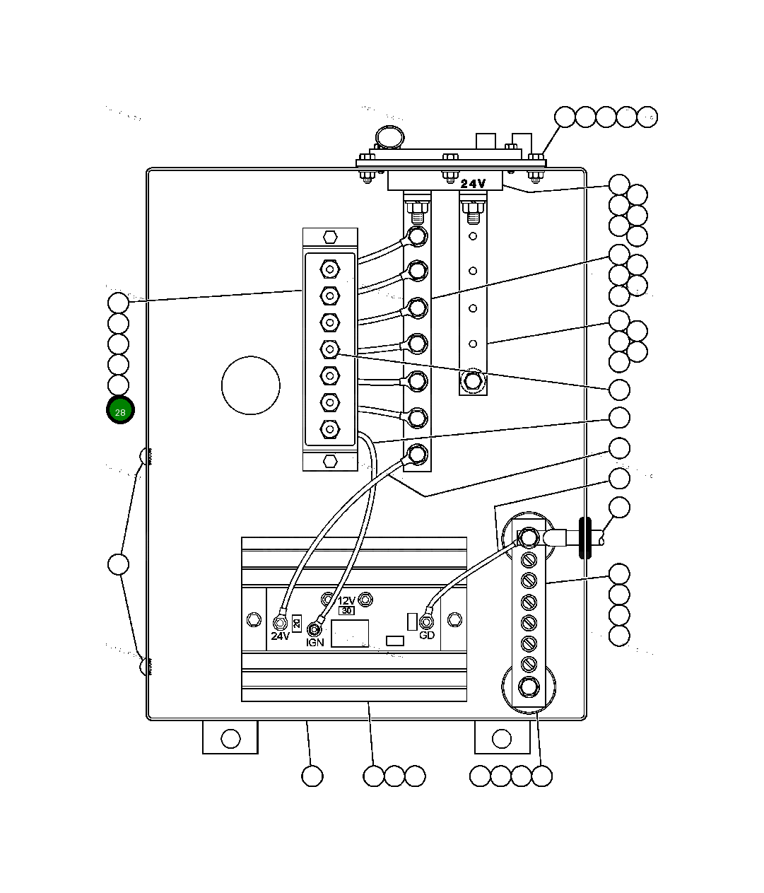 Провод ED4408 Komatsu
