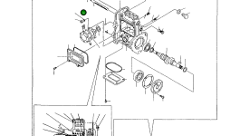 Пружинная шайба YMR001016 Komatsu