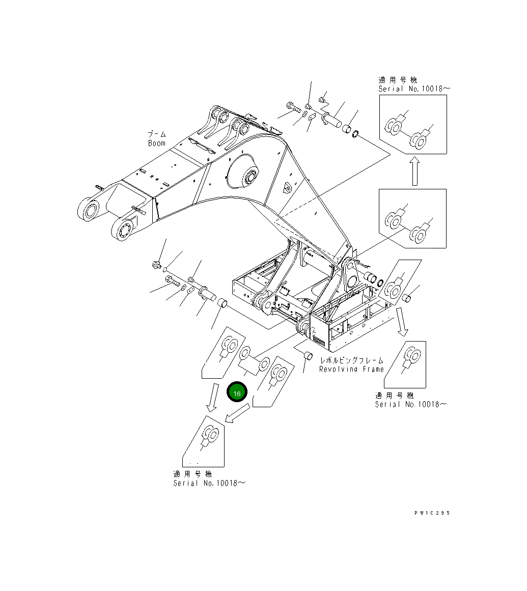 Проставка 178-70-12550 Komatsu