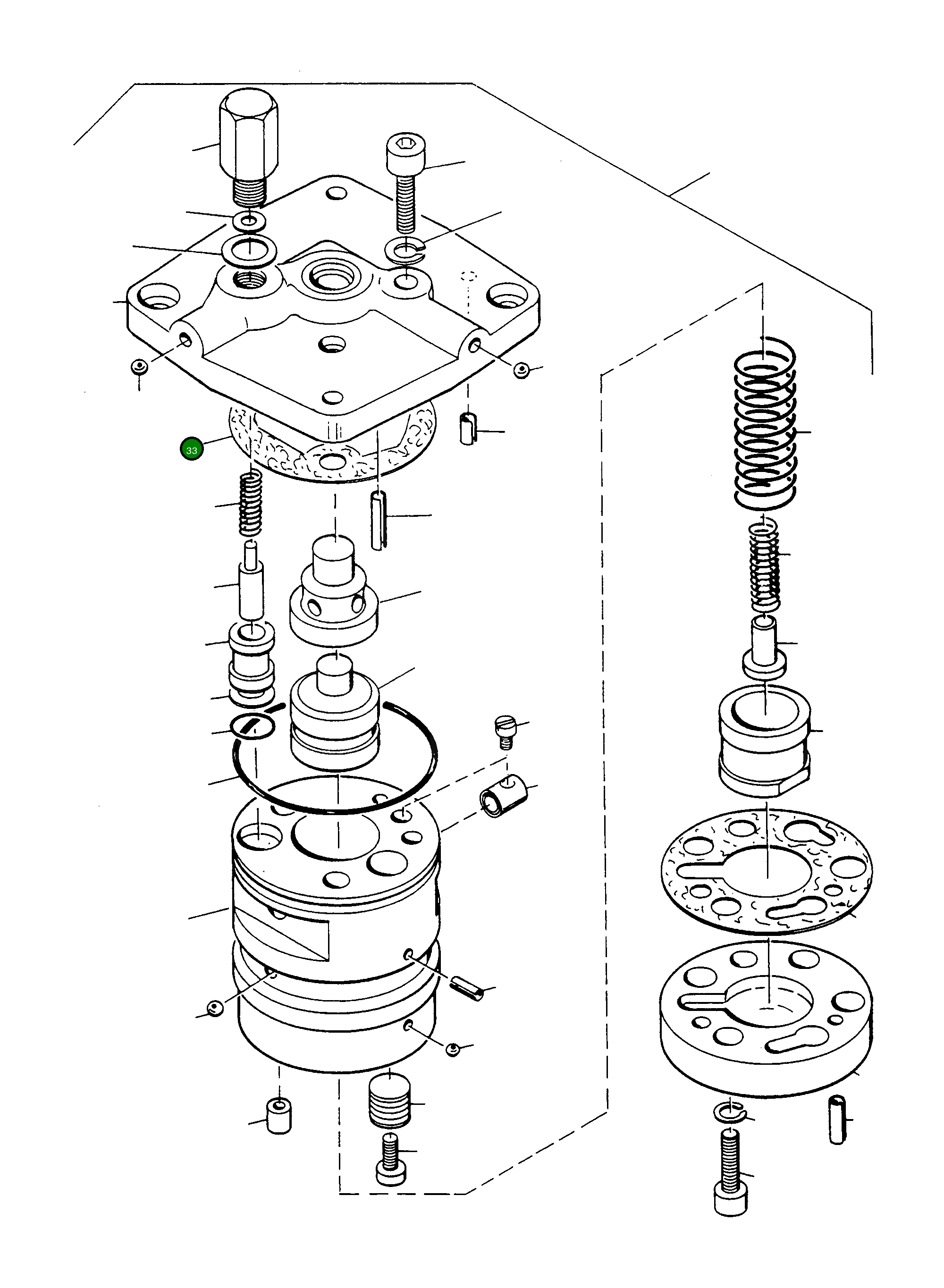 Прокладка 4400444M1 Komatsu