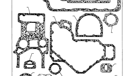 Прокладка P3683L005 Komatsu