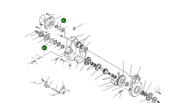 Регулировочная прокладка 013.01.0314 Komatsu