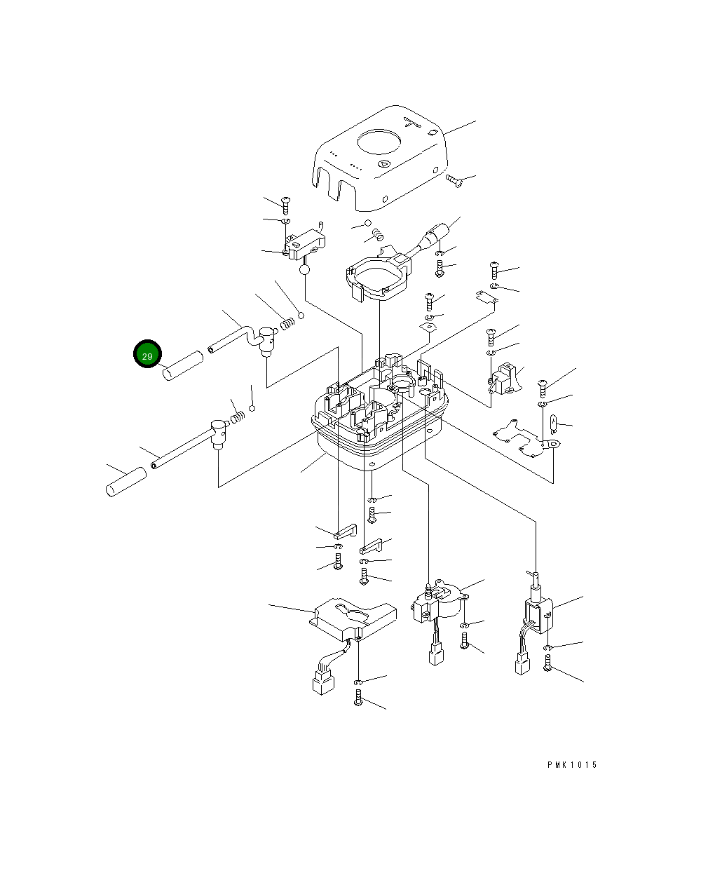 Рукоятка 23S-05-31280 Komatsu