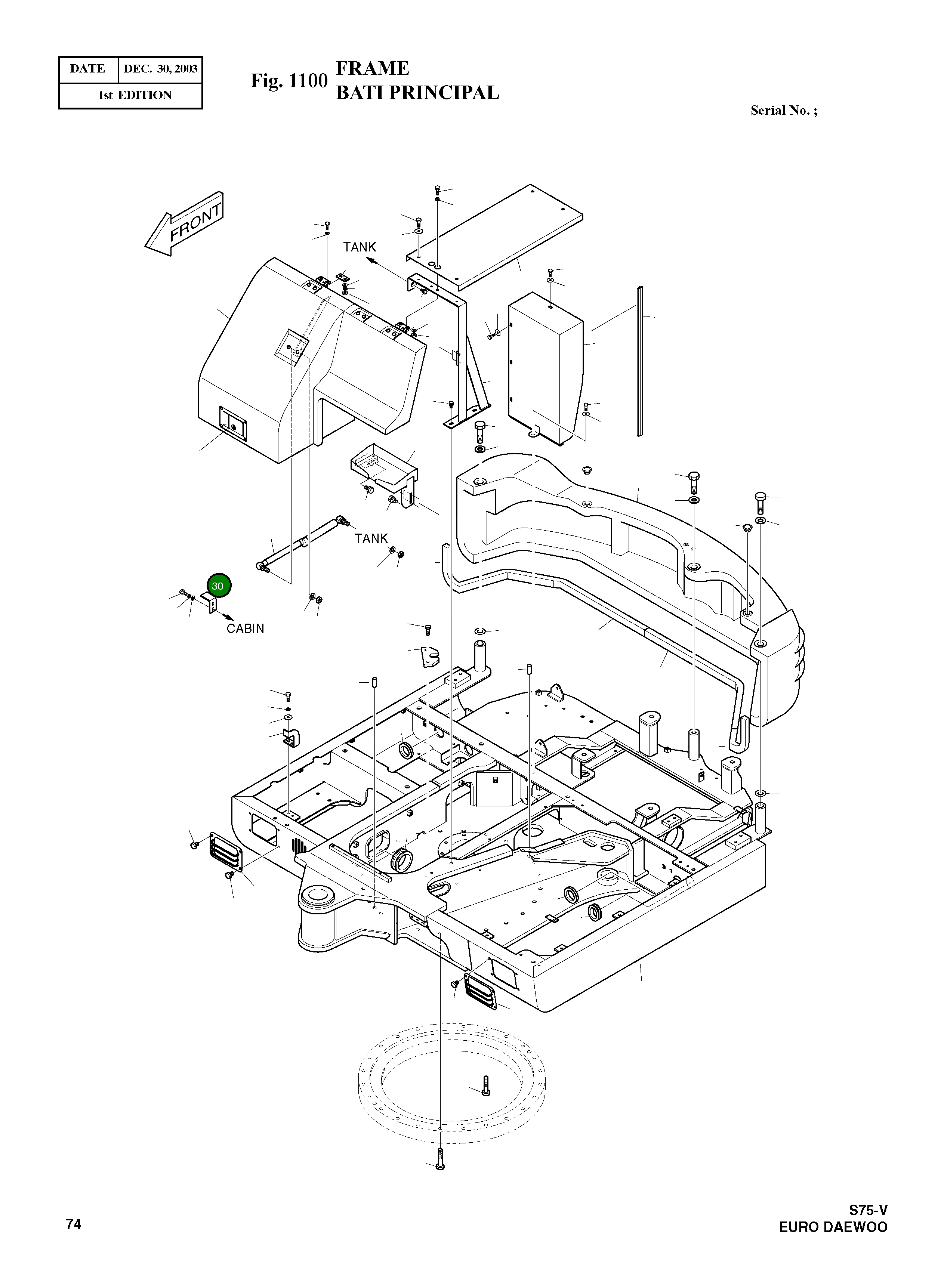 Пластина 621-02247 Komatsu