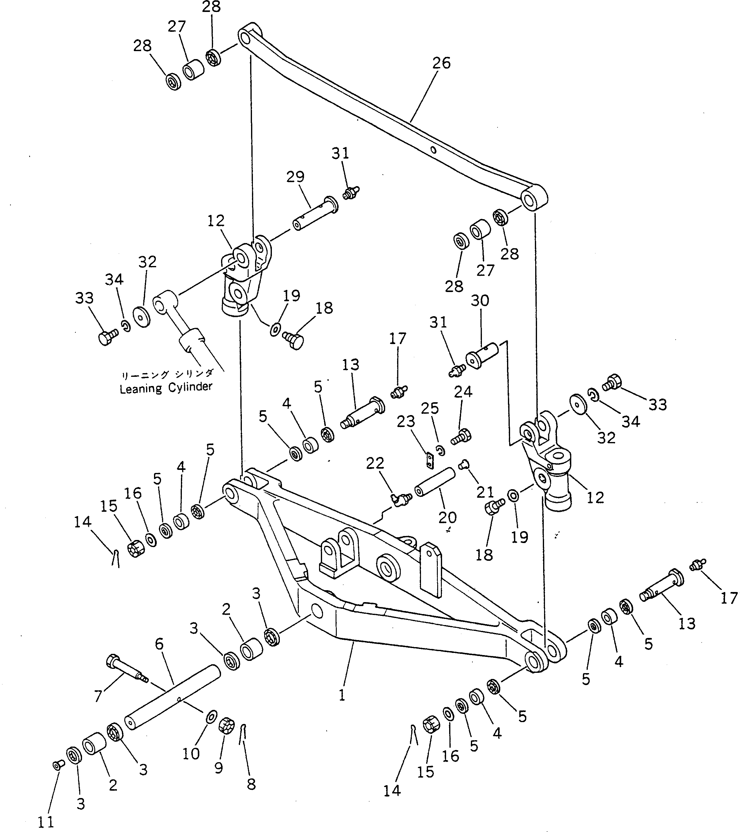 Пластина 234-47-31370 Komatsu