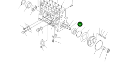 Распределительный вал DK134371-3900 Komatsu