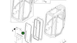 Рама 21U-54-27160 Komatsu