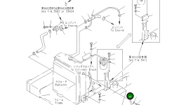 Стойка 26C-03-11210 Komatsu