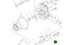 Поршень UC1100379009 Komatsu