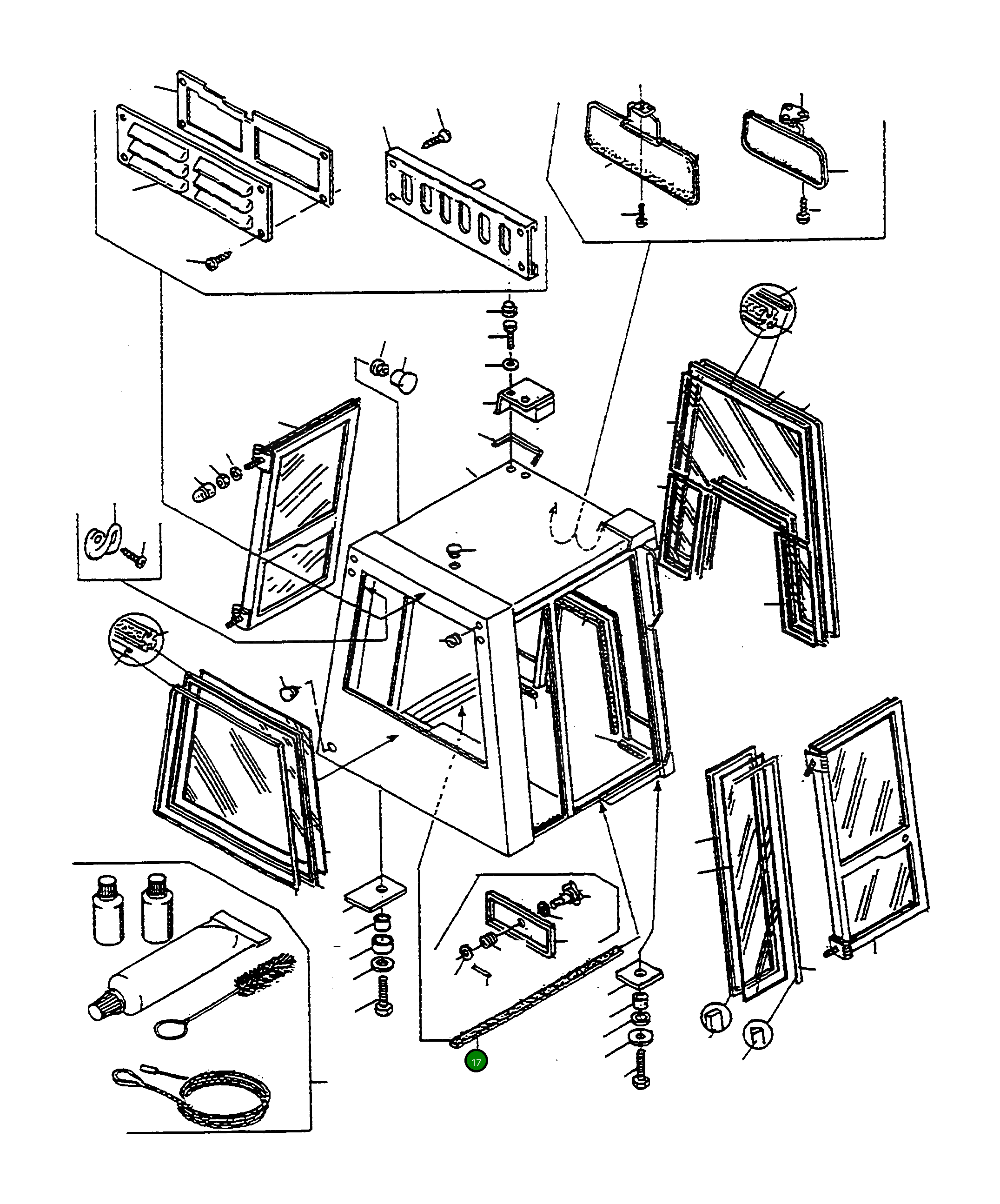 Прокладка 4700427X1 Komatsu