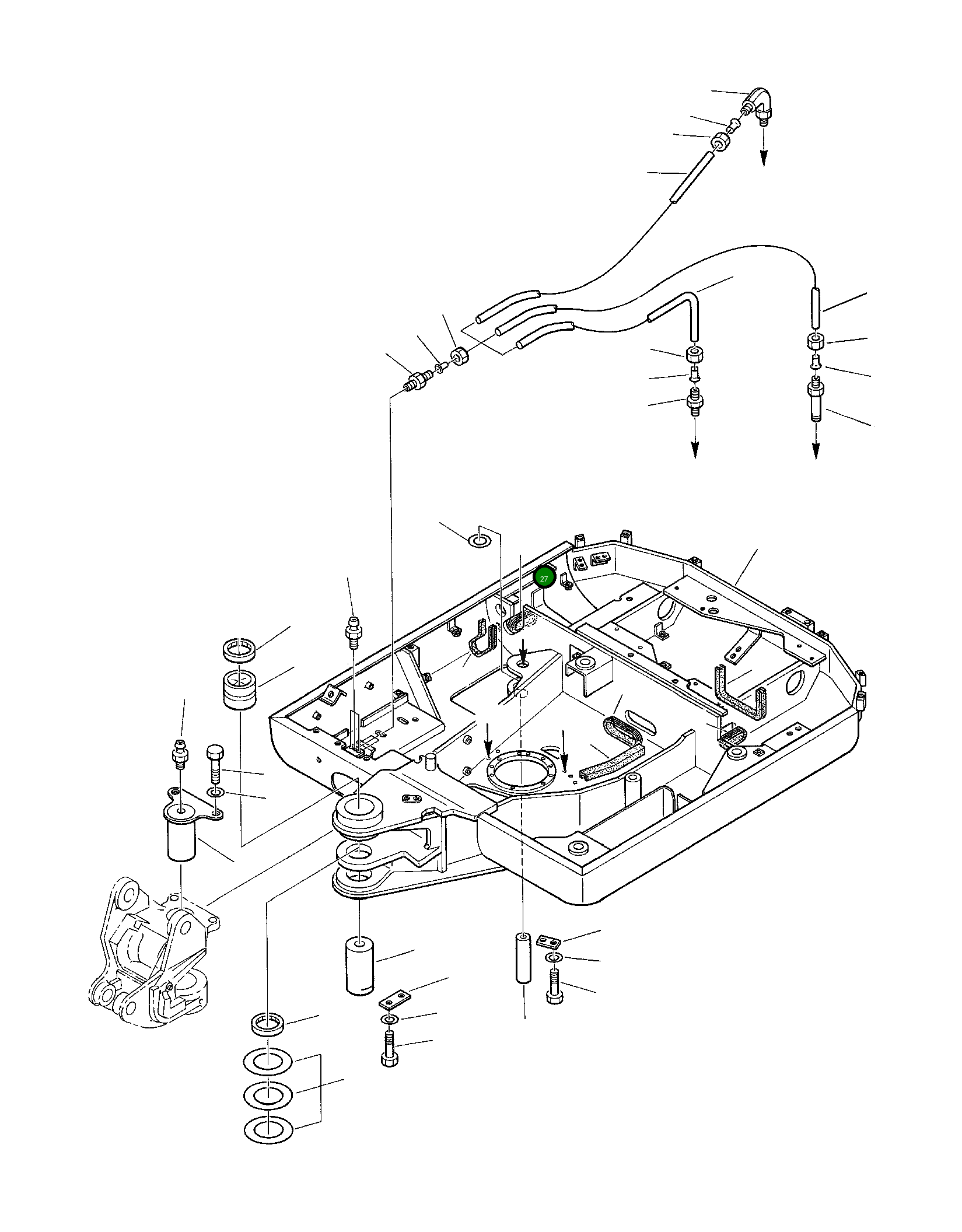 Прокладка 3F3035680 Komatsu