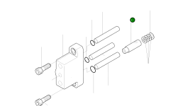 Поршень 1100504076 Komatsu