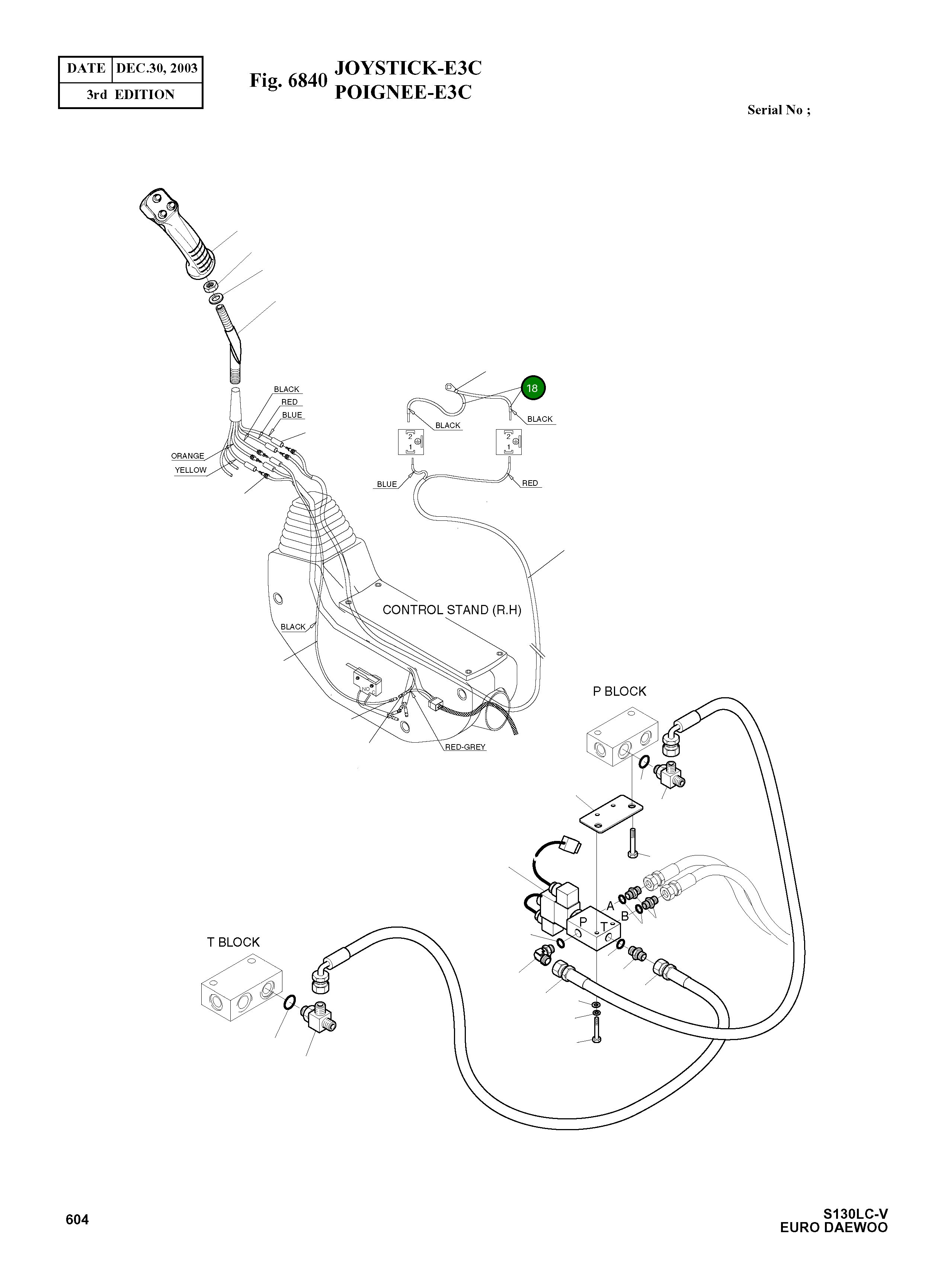 Провод 9400-1227-18 Komatsu