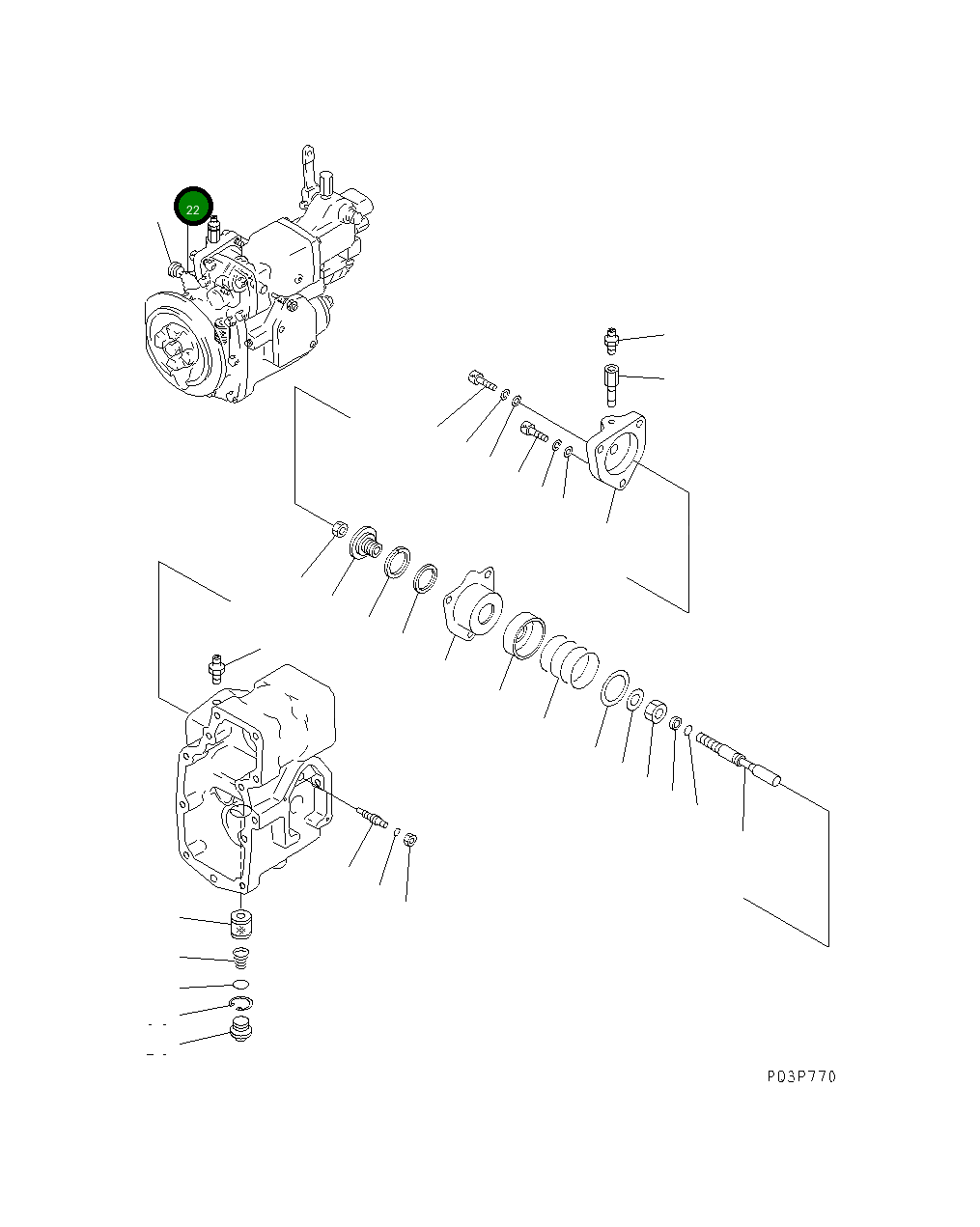 Провод 6610-71-1771 Komatsu