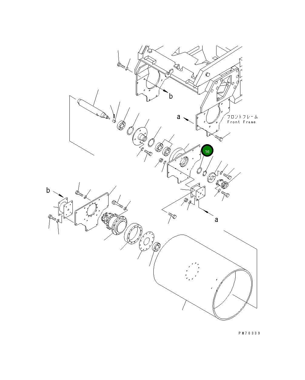 Проставка 2691-4-41570 Komatsu
