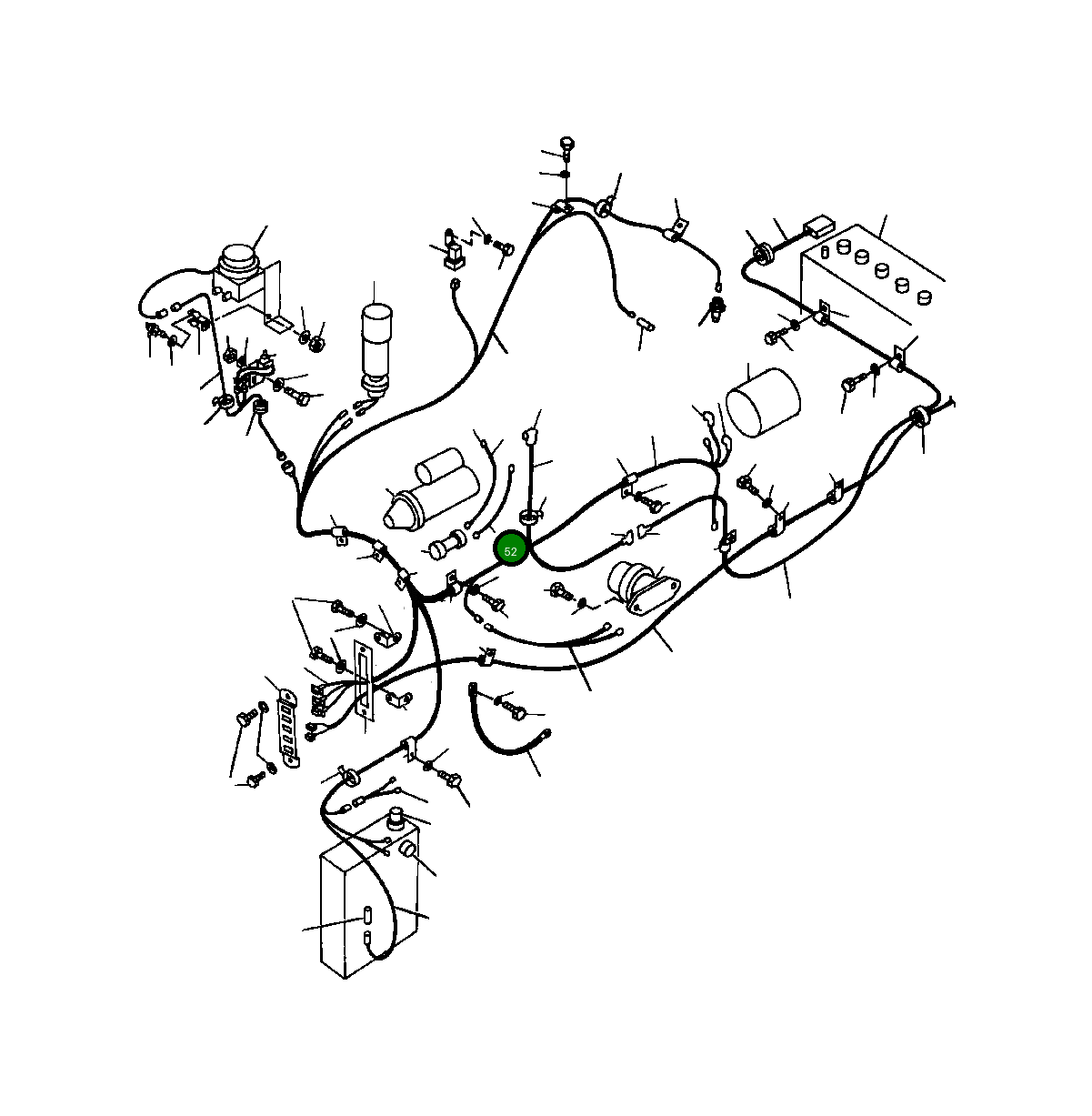 Провод 423-06-12280 Komatsu