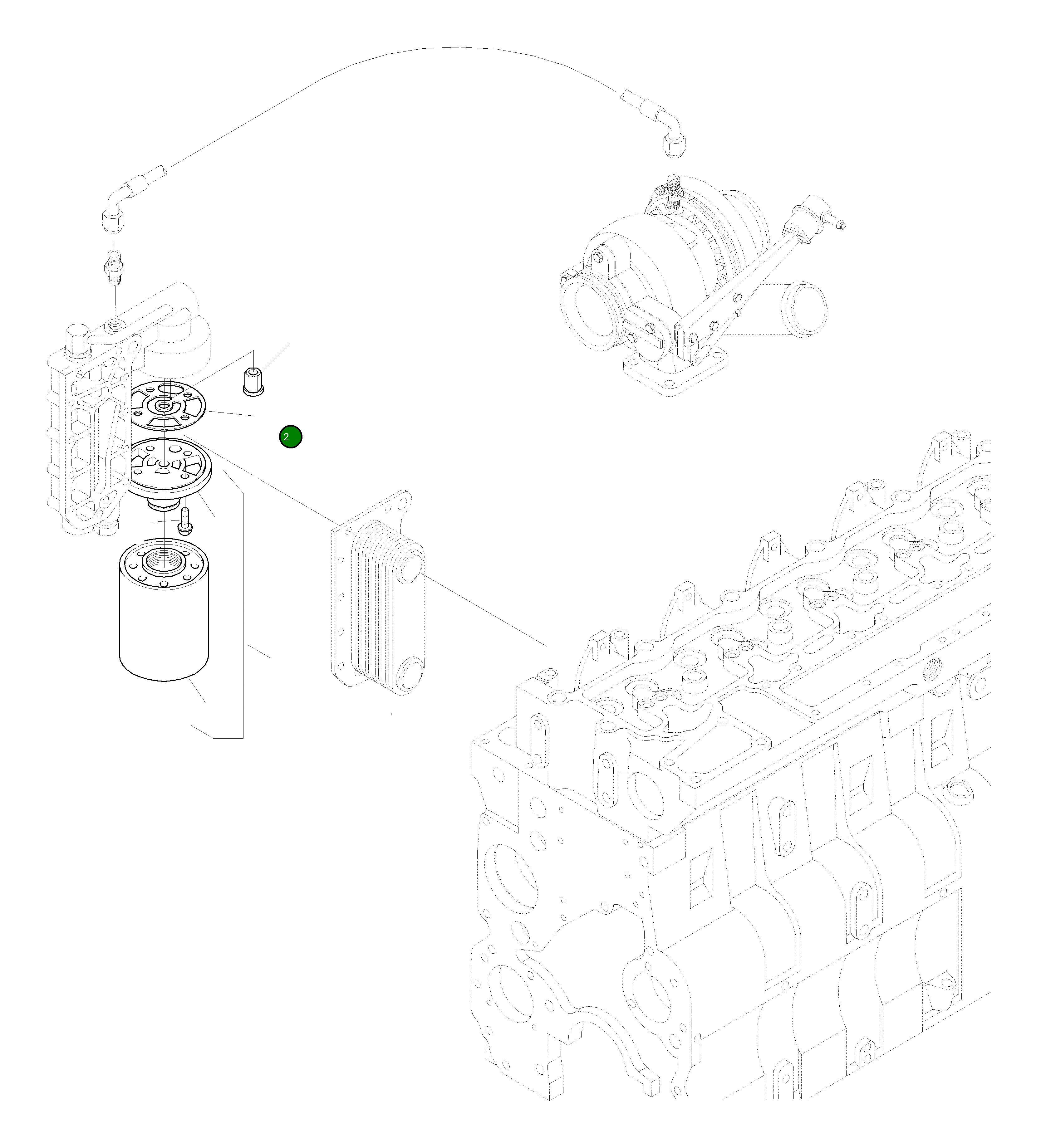 Прокладка CU3064197 Komatsu