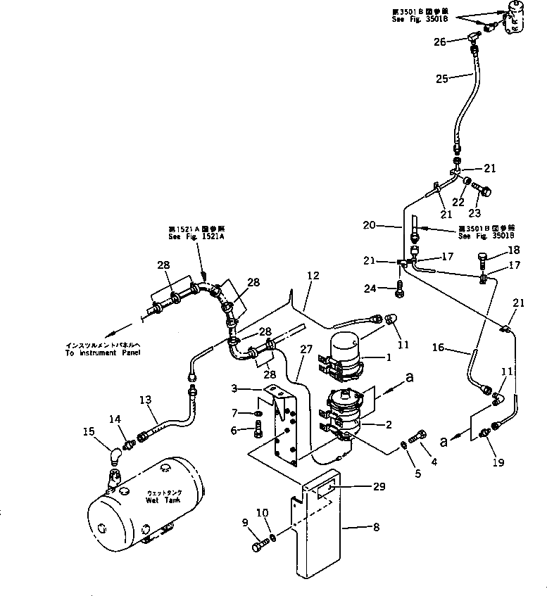 Провод 425-W90-1330 Komatsu