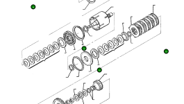 Поршень CK0246409 Komatsu