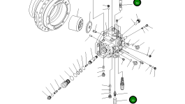 Поршень 706-78-71580 Komatsu