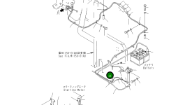 Провод 20E-06-K3161 Komatsu