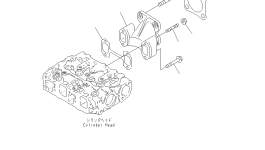Прокладка 452-536 Komatsu