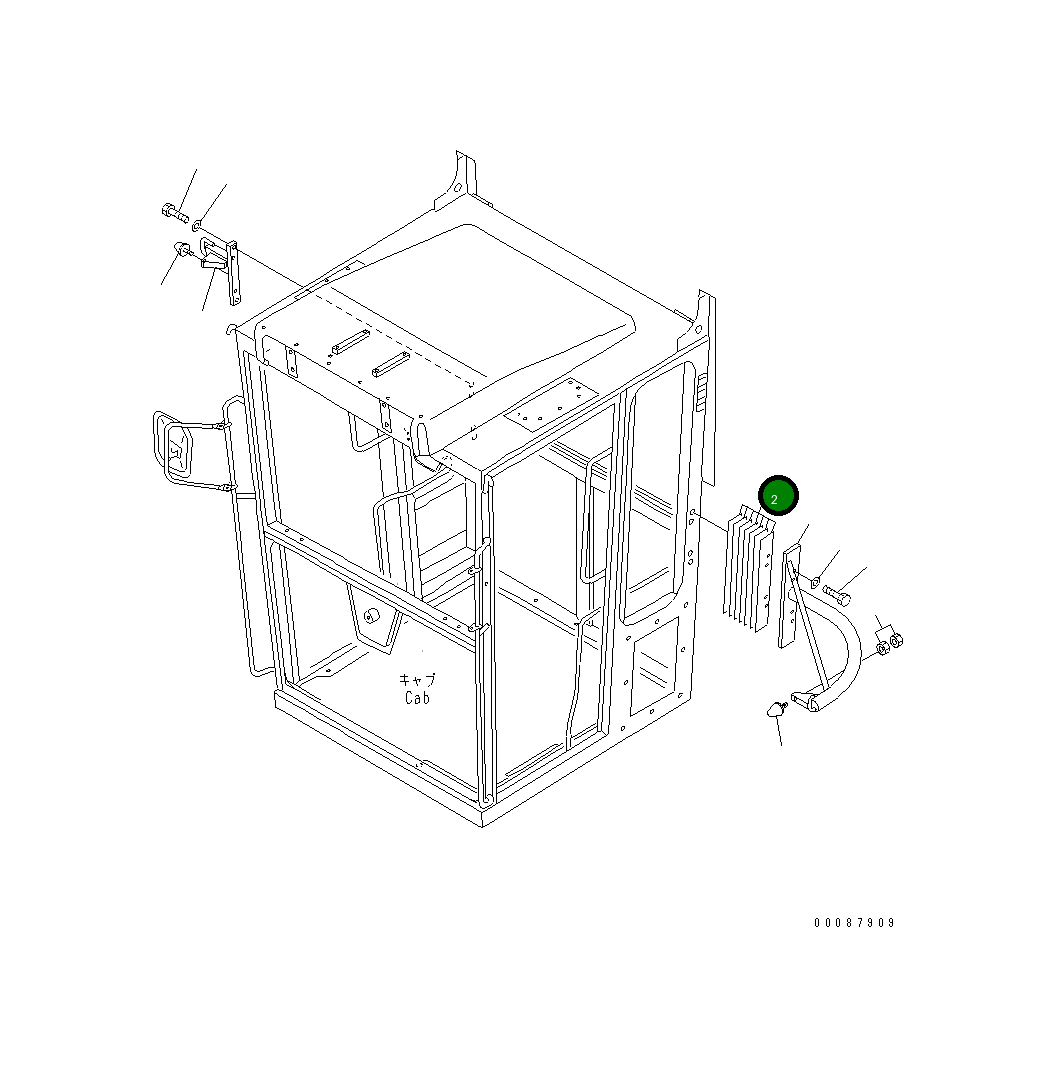 Регулировочная прокладка 235-809-4820 Komatsu