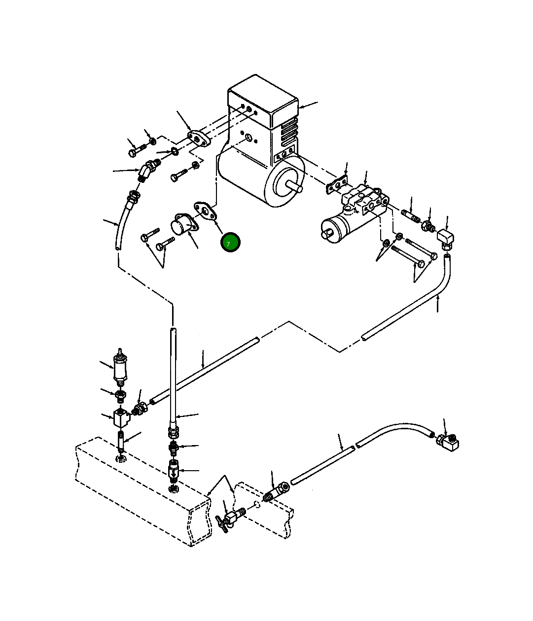 Прокладка 106 787 Komatsu
