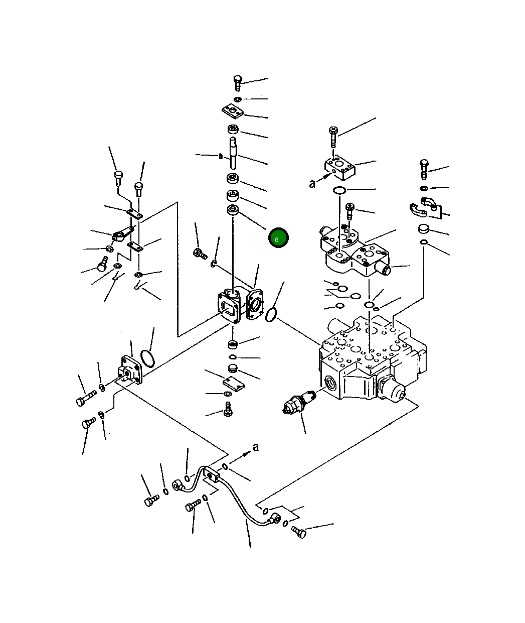 Проставка 701-32-36210 Komatsu