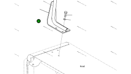 Стойка 23B-54-71821 Komatsu